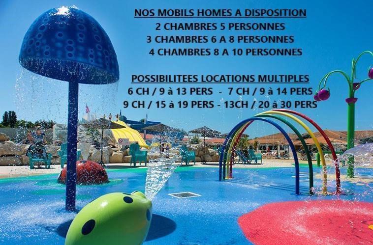Les Mobiles Homes De La Palmyre 레 마트 외부 사진